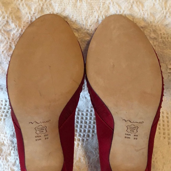 Nina Peep Toe Heels - Picture 6 of 8